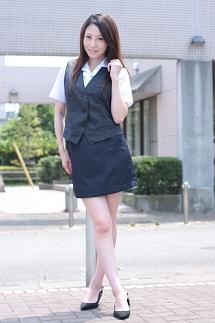 倉木加奈出演】某大手企業の美人受付嬢を出勤前にナンパしたら奇跡的に ...